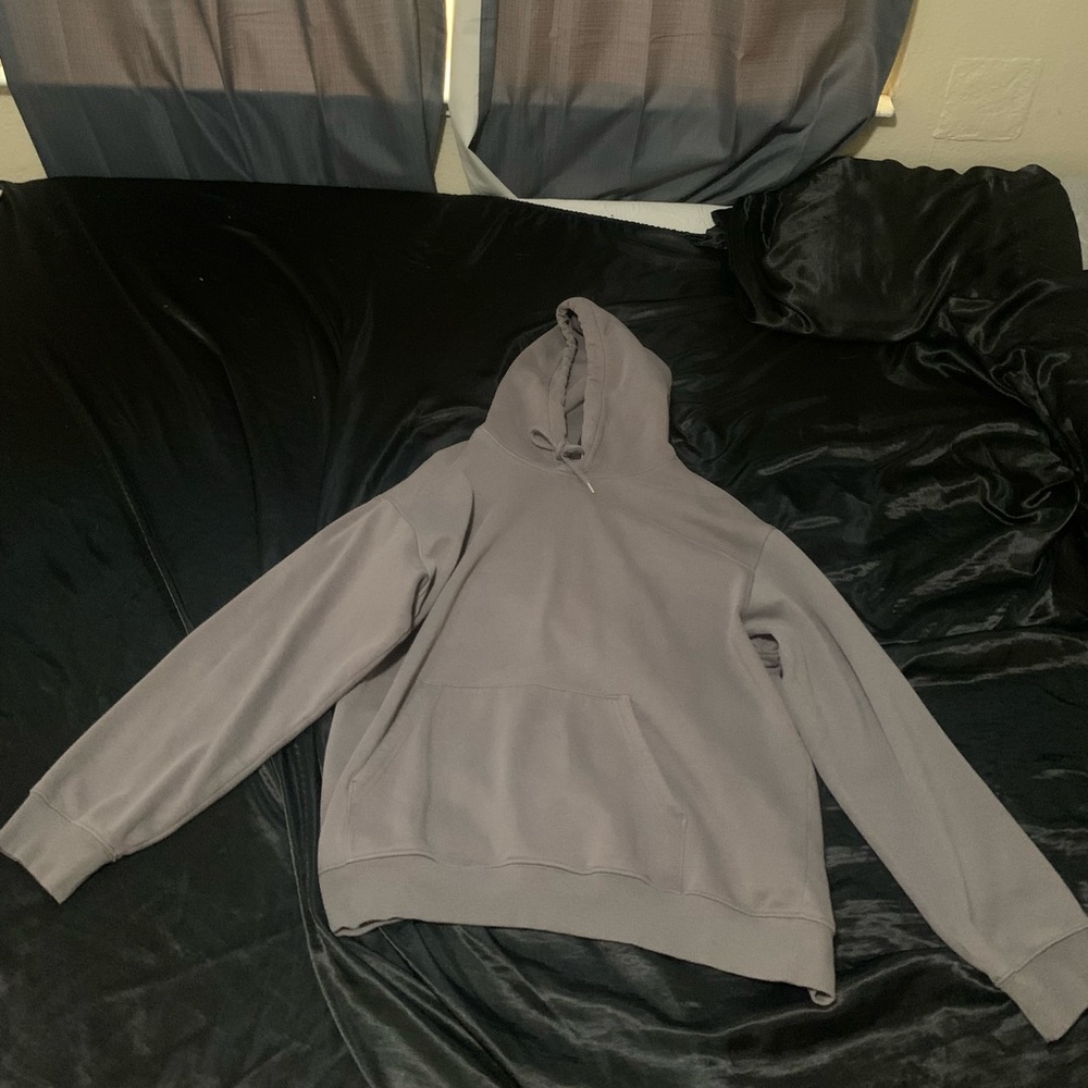 Men's Gray Hoodie Sweater